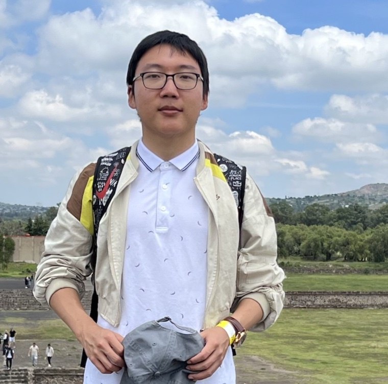 Portrait of Garrett G. Wen outdoors